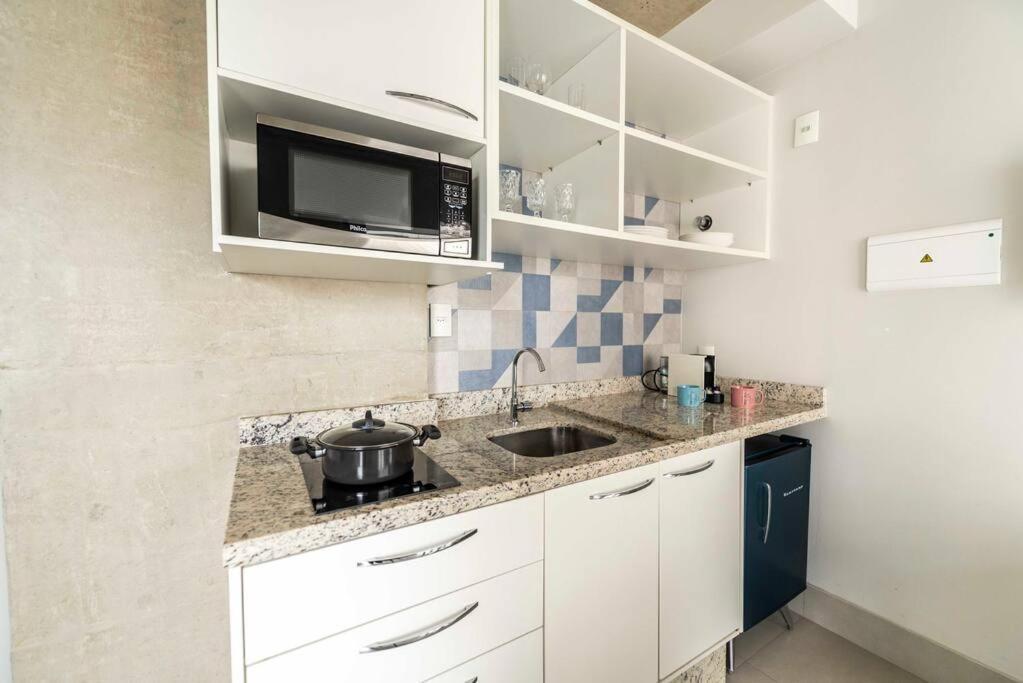 93 New Studio, Spacious Design Near Paulista Av 公寓 *