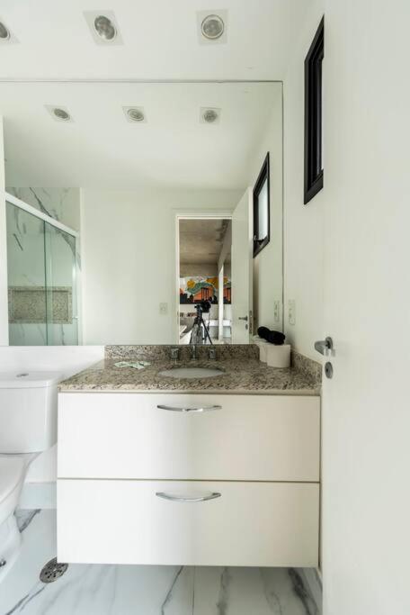 93 New Studio, Spacious Design Near Paulista Av * 圣保罗