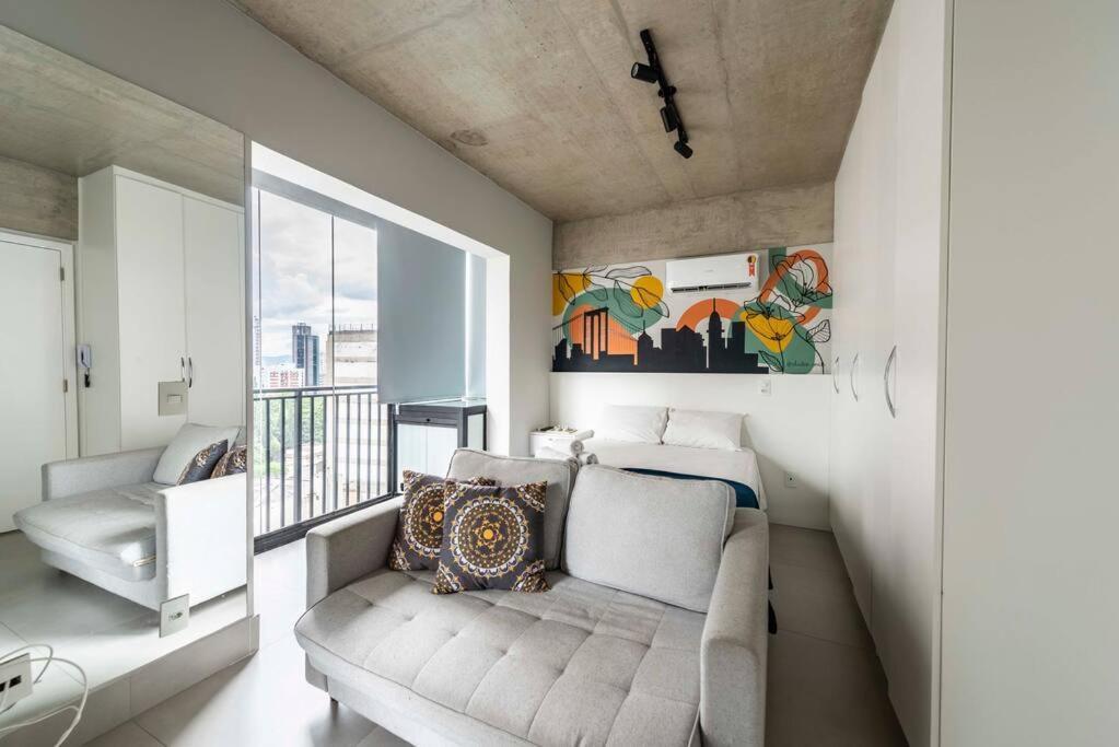 公寓 93 New Studio, Spacious Design Near Paulista Av *